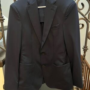 Murano Navy Blue Two-Button Sport Coat (S)
